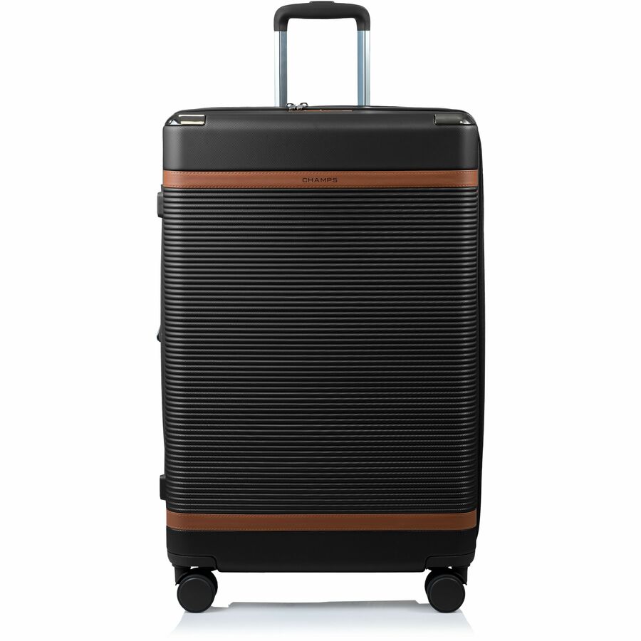 CHAMPS Vintage III Collection - 3-piece Hardside Luggage set - Black