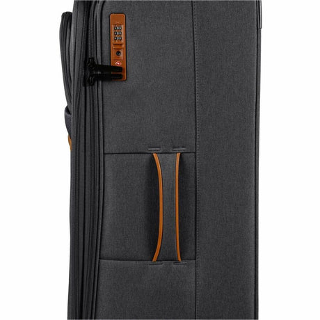 CHAMPS Classic II Collection - 3-piece Softside Luggage set - Grey