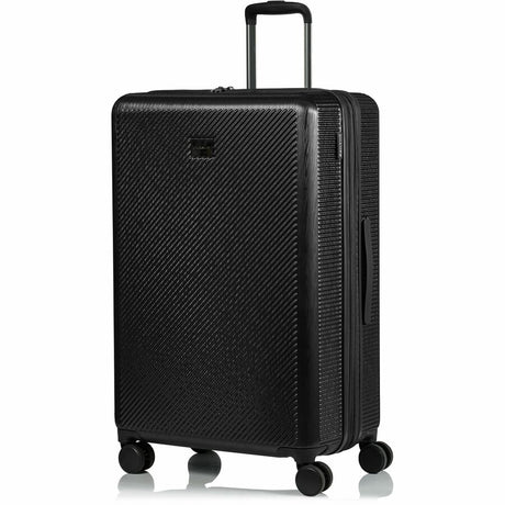 CHAMPS Iconic Collection - 3-piece Hardside Luggage set - Black