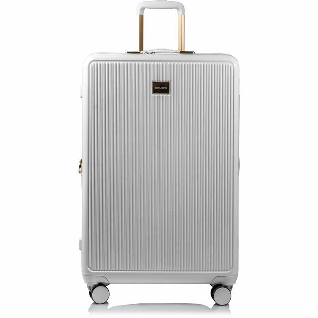 CHAMPS Luxe Collection - 3-piece Hardside Luggage set - White