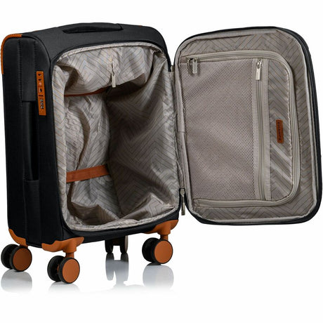 CHAMPS Classic Collection - 3-piece Softside Luggage set - Black