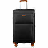 CHAMPS Classic Collection - 3-piece Softside Luggage set - Black