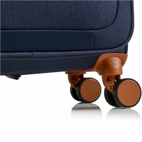 CHAMPS Classic II Collection - 3-piece Softside Luggage set - Navy