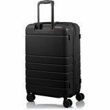 CHAMPS Linen Collection - 3-piece Hardside Luggage set - Black