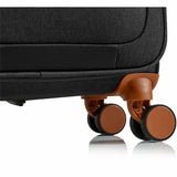 CHAMPS Classic II Collection - 3-piece Softside Luggage set - Black