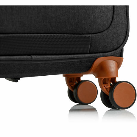 CHAMPS Classic II Collection - 3-piece Softside Luggage set - Black