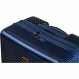 CHAMPS Iconic Collection - 3-piece Hardside Luggage set - Navy