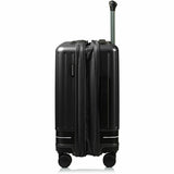 CHAMPS Fresh II Collection - 3-piece Hardside Luggage set - Black