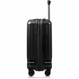 CHAMPS Fresh II Collection - 3-piece Hardside Luggage set - Black