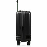 CHAMPS Fresh II Collection - 3-piece Hardside Luggage set - Black