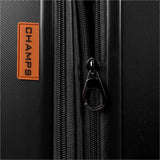 CHAMPS Vintage II Collection - 3-piece Hardside Luggage set - Black
