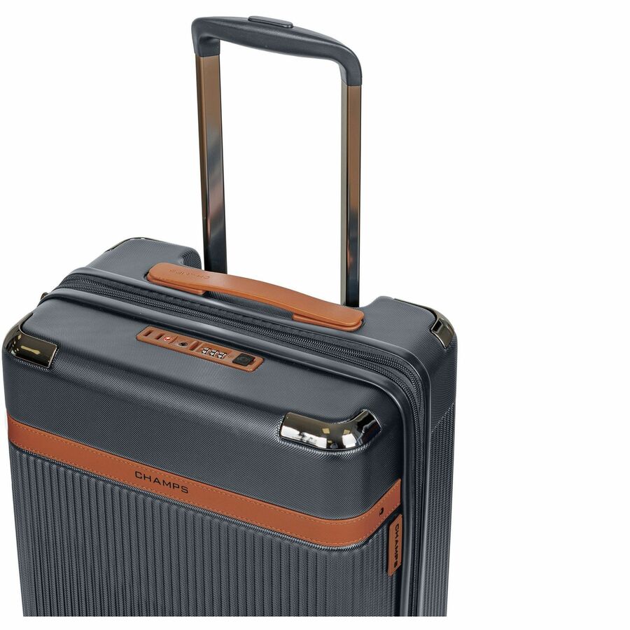 CHAMPS Vintage Air Collection - 3-piece Hardside Luggage set - Grey