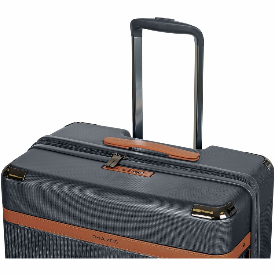 CHAMPS Vintage Air Collection - 3-piece Hardside Luggage set - Grey