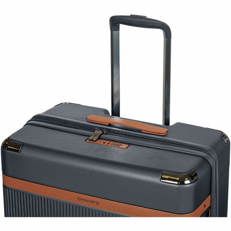 CHAMPS Vintage Air Collection - 3-piece Hardside Luggage set - Grey