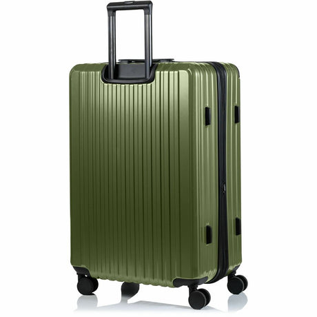CHAMPS Element Collection - 3-piece Hardside Luggage set - Green