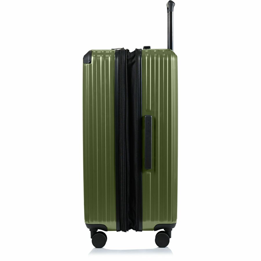CHAMPS Element Collection - 3-piece Hardside Luggage set - Green
