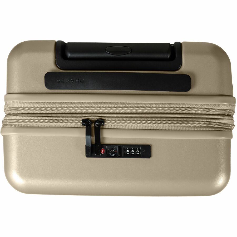 CHAMPS Fresh II Collection - 3-piece Hardside Luggage set - Sand