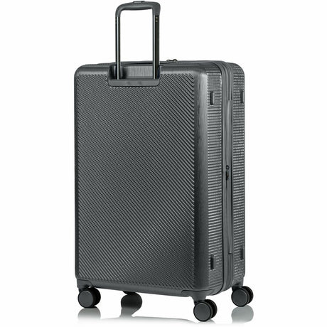 CHAMPS Iconic Collection - 3-piece Hardside Luggage set - Silver