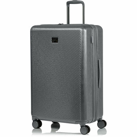 CHAMPS Iconic Collection - 3-piece Hardside Luggage set - Silver