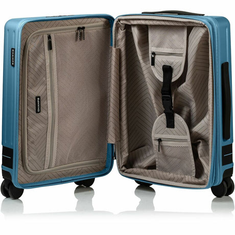 CHAMPS Fresh II Collection - 3-piece Hardside Luggage set - Blue