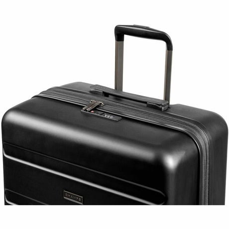 CHAMPS Tech Collection - 2-piece Hardside Luggage set - Black