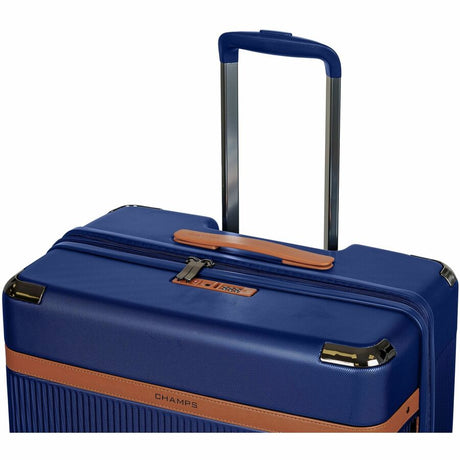 CHAMPS Vintage Air Collection - 3-piece Hardside Luggage set - Navy