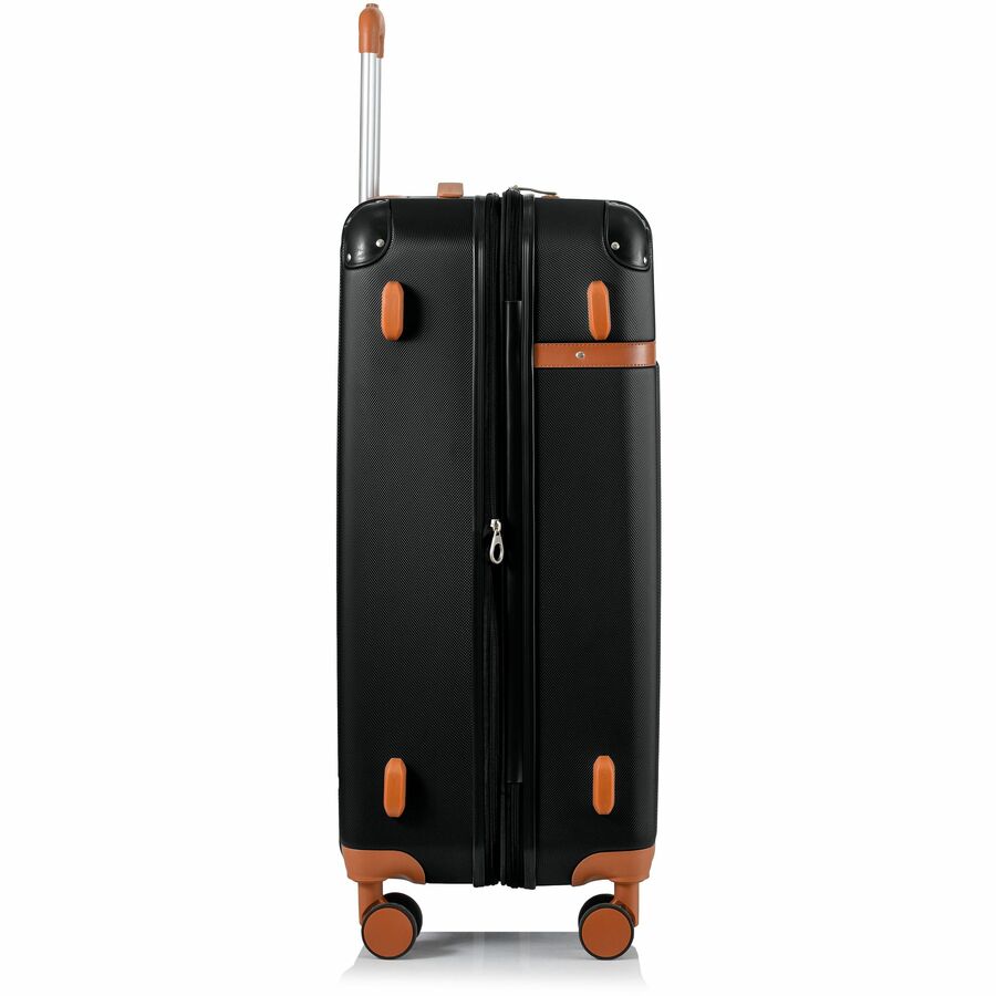 CHAMPS Vintage Collection - 2-piece Hardside Luggage set - Black