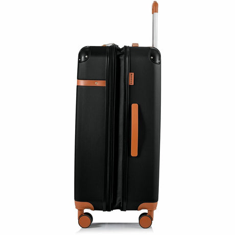 CHAMPS Vintage Collection - 2-piece Hardside Luggage set - Black