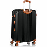 CHAMPS Vintage Collection - 2-piece Hardside Luggage set - Black