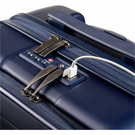 CHAMPS Tech Collection - 2-piece Hardside Luggage set - Navy