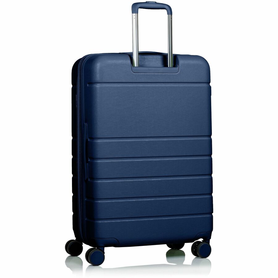 CHAMPS Linen Collection - 3-piece Hardside Luggage set - Navy