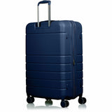 CHAMPS Linen Collection - 3-piece Hardside Luggage set - Navy