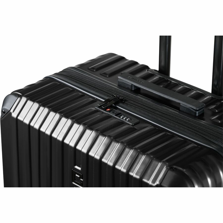 CHAMPS Element Collection - 3-piece Hardside Luggage set - Black