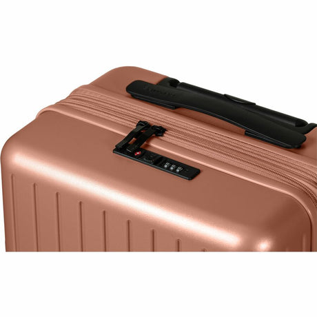 CHAMPS Fresh II Collection - 3-piece Hardside Luggage set - Pink