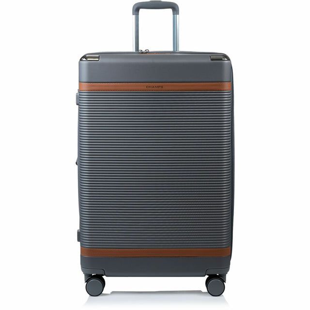 CHAMPS Vintage III Collection - 3-piece Hardside Luggage set - Grey