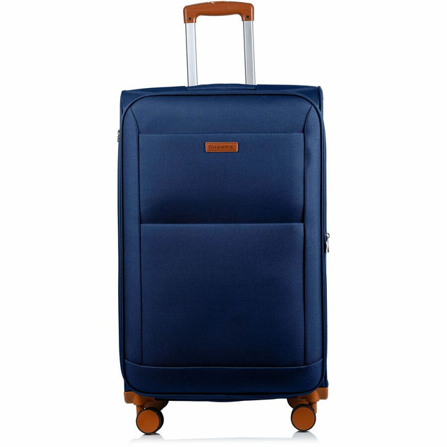 CHAMPS Classic Collection - 3-piece Softside Luggage set - Navy