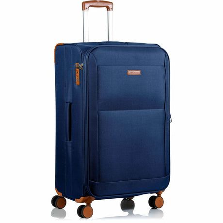 CHAMPS Classic Collection - 3-piece Softside Luggage set - Navy