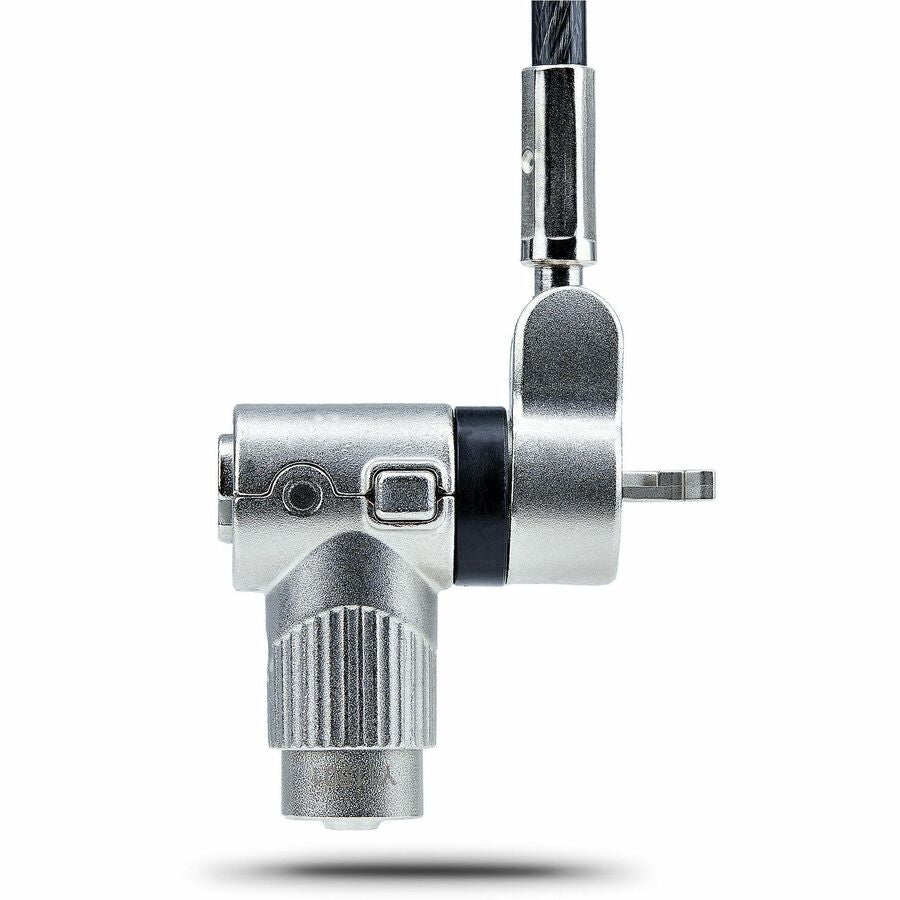 StarTech.com 3-in-1 Universal Laptop Lock 6.6ft, Master Keyed Locking Cable, Security Cable, Compatible w/Noble Wedge&reg;/Nano/K-Slot