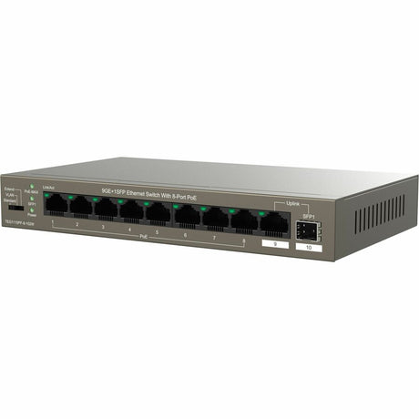 9GE+1SFP SWITCH 8-PORT POE