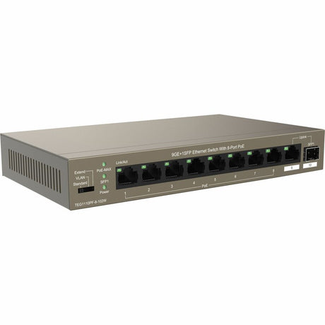 9GE+1SFP SWITCH 8-PORT POE
