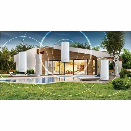 Netgear Orbi RBE770 Tri Band Wi-Fi 7 IEEE 802.11be 11 Gbit/s Wireless Range Extender