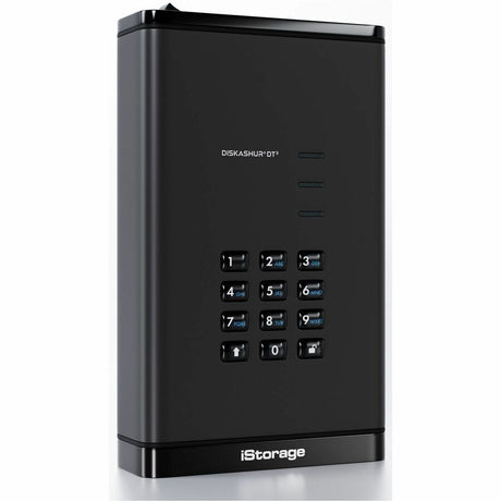 iStorage diskAshur DT3 18 TB Portable Hard Drive | FIPS 140-3 Level 3 Pending | Incorporated Common Criteria EAL 5+ | PIN protected | Dust/Water Resistant | TAA Compliant
