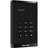 iStorage diskAshur3 4 TB Portable Solid State Drive | Black | Incorporated Common Criteria EAL 5+ | PIN protected | AES 256-bit Full Disk Hardware Encryption | Dust/Water Resistant | TAA Compliant