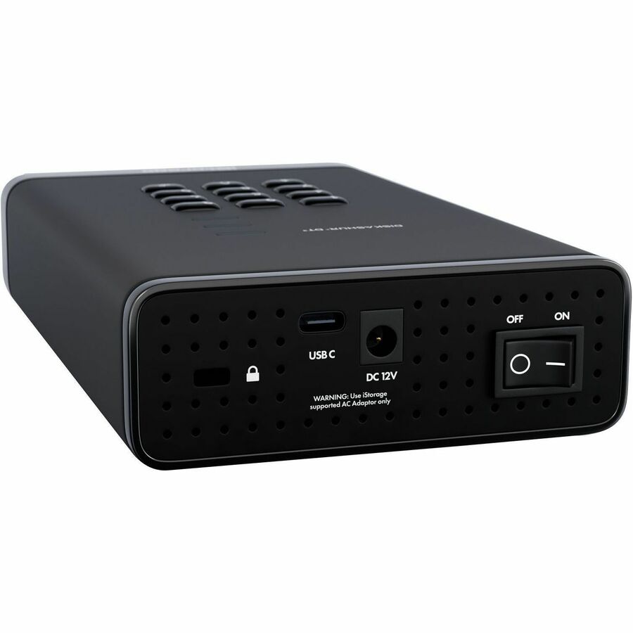 iStorage diskAshur DT3 22 TB Portable Hard Drive | FIPS 140-3 Level 3 Pending | Incorporated Common Criteria EAL 5+ | PIN protected | Dust/Water Resistant | TAA Compliant