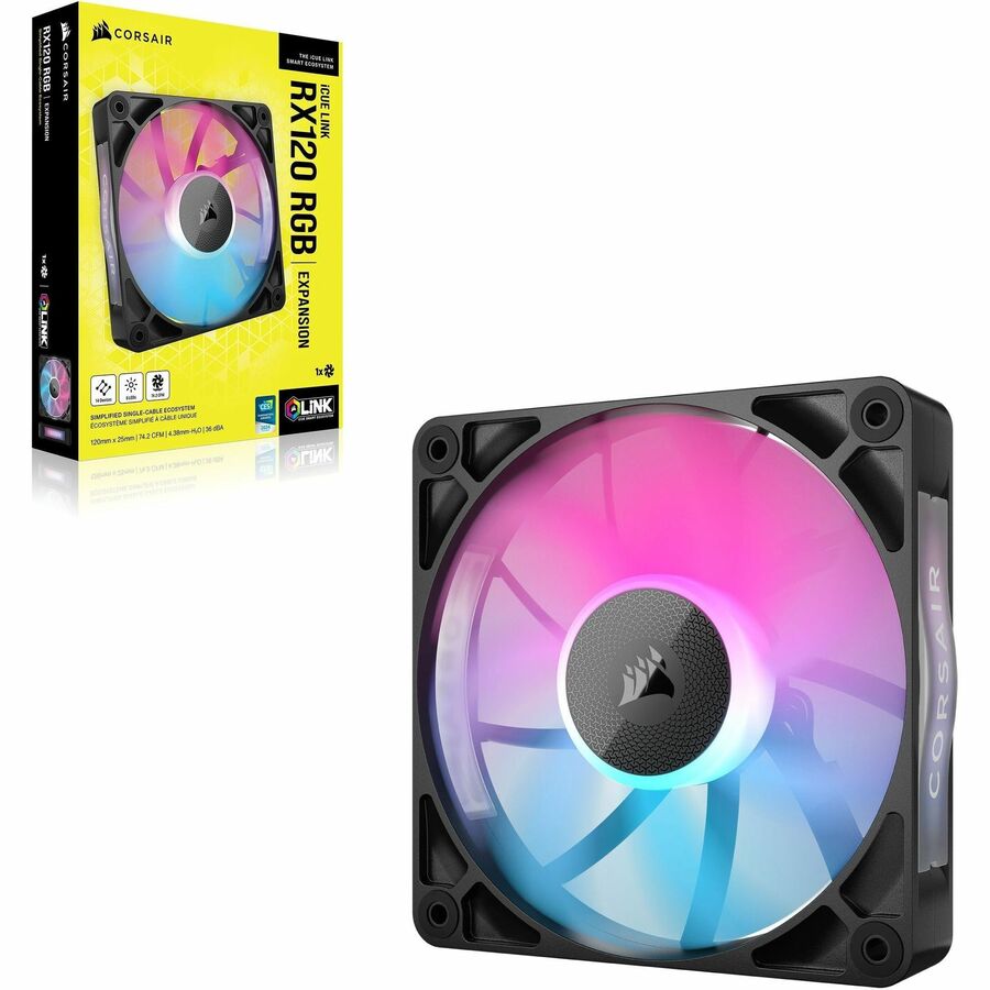 Corsair iCUE RX120 RGB Cooling Fan - 1 Pack