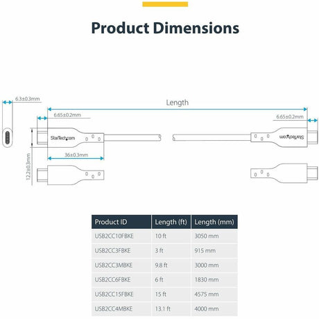 6FT USB-C CABLE CHARGER CORD