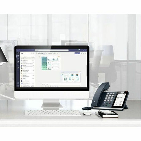 Yealink IP Phone - Corded - Bluetooth, Wi-Fi - Wall Mountable, Desktop - Classic Gray