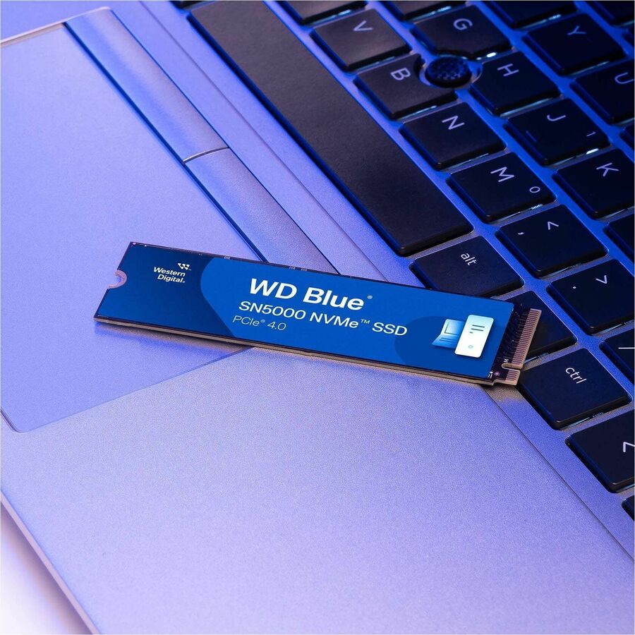 WD Blue SN5000 WDS100T4B0E 1 TB Solid State Drive - M.2 2280 Internal - PCI Express NVMe (PCI Express NVMe 4.0 x4)