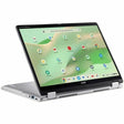 Acer Chromebook Spin 314 CP314-2HN CP314-2HN-3747 14" Touchscreen Convertible 2 in 1 Chromebook - WUXGA - Intel Core i3 i3-N305 - 8 GB - 256 GB SSD - English (US) Keyboard - Silver