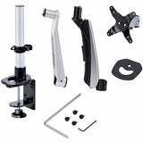 StarTech.com Monitor Desk Mount For 27in 16:9/30in 21:9 Ultrawide Screens, VESA 75x75/100x100, Tool-Less Arm Adjustments, TAA